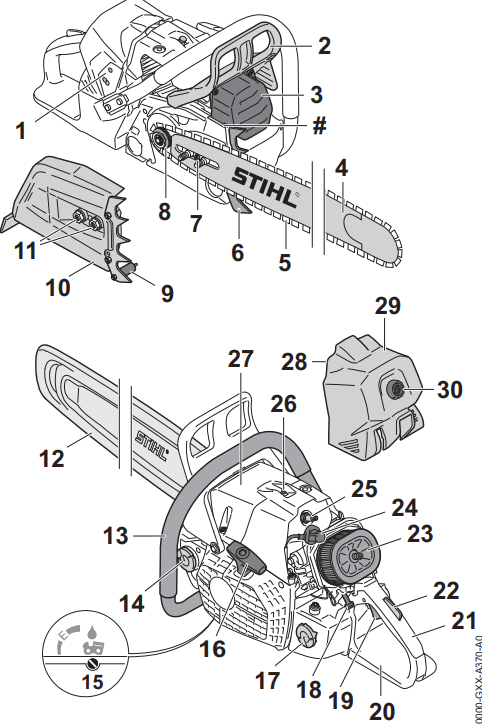 stihl ms 881 magnum parts diagram