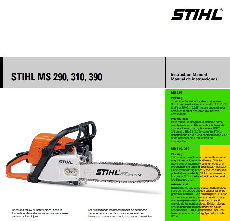 stihl ms 310 manual