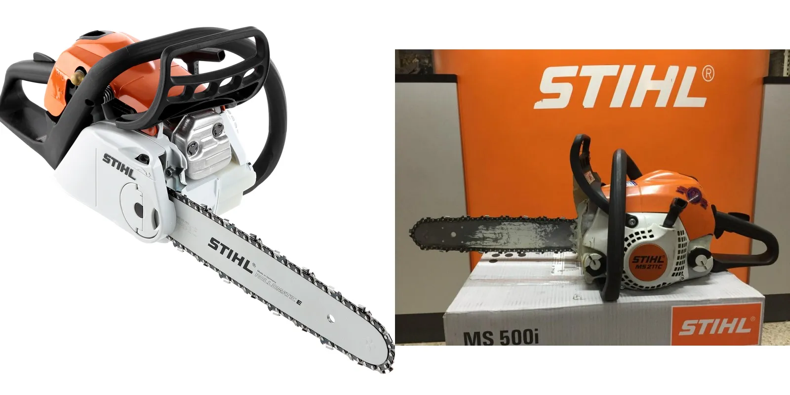 STIHL MS 151 C-E vs MS 211 C-BE