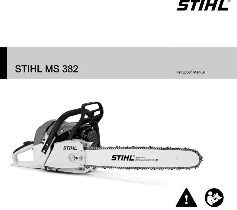 Stihl MS 382 User Manual