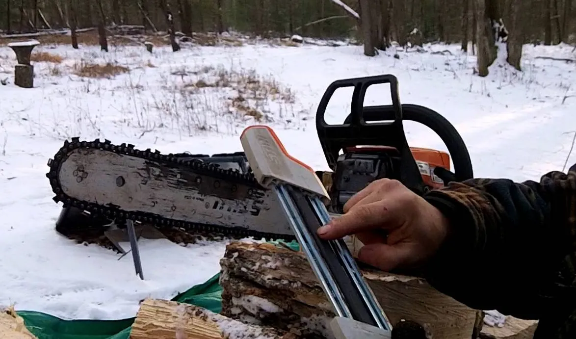 The Common Guide Uses The Stihl 2 In 1 Chainsaw Sharpener