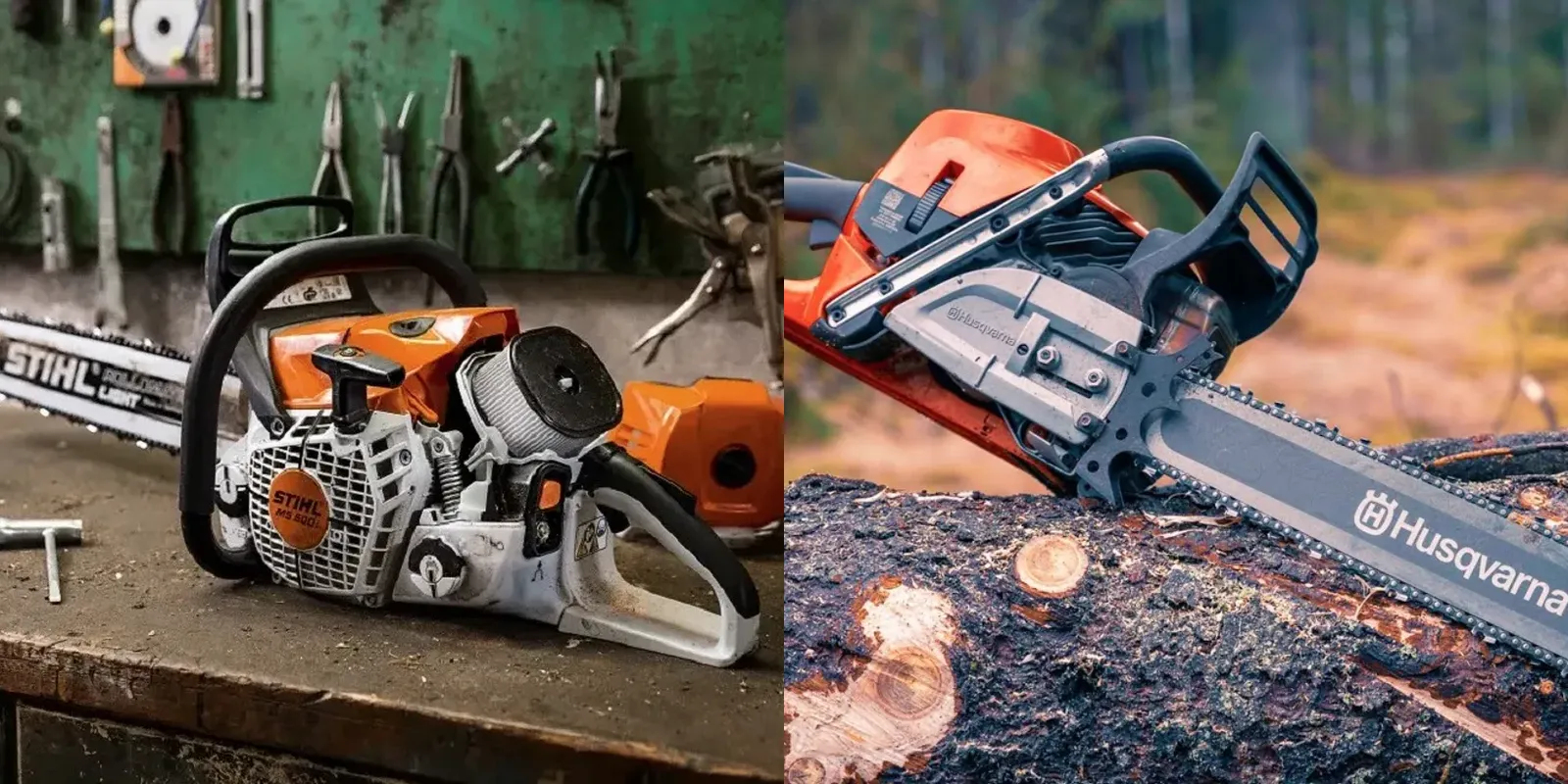 stihl 500i vs husqvarna 592 xp